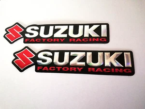 SUZUKI Sticker Aufkleber in rot, Motorsport Biker Motocross Tuning Race Motorrad - Bild 1 von 1