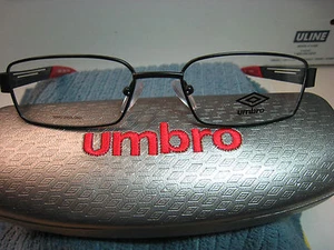 MARCO GAFAS UMBRO U907 NEGRO 50-17-135 DEMOSTRACIÓN CON ESTUCHE NEGRO GENÉRICO - Imagen 1 de 4
