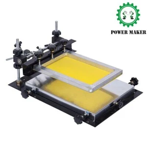 Kleine manuelle Siebdruckstation, Lötpastendrucker SMT Druck 32x22CM - Bild 1 von 8
