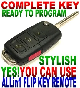 CONTROL REMOTO LLAVE ABATIBLE ESTILO EURO PARA 07-10 TOYOTA CHIP LLAVERO ENTRADA SIN LLAVE OVTD2 - Imagen 1 de 4