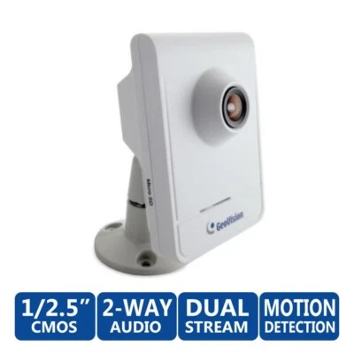 GV-CB120 Geovision 1.3 Megapixel Cube IP Camera H.264 Micro SD NIOB NOS - Image 1 of 4