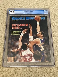 Kareem Abdul-Jabbar Sports Illustrated CGC 9.0  White Pages (LA Lakers!!) - Picture 1 of 2