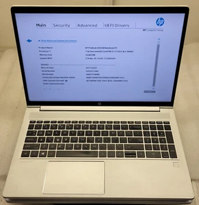 (Lot of 2) HP ProBook 650 G8 i5-11th Gen 2.40GHz 16GB DDR4 W/Batts No OS/HD/SSD - Picture 1 of 7