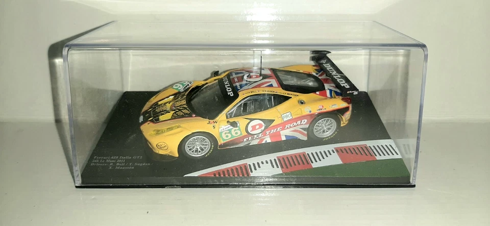 FERRARI 458 ITALIA GT2 24h LE MANS 2011 FABBRI EDITORE SCALA 1:43 - Immagine 1 di 1