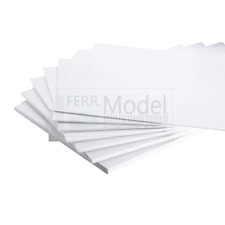 FERRMODEL 01 - Foglio in Forex bianco 30 x 50 cm spessore 1 mm