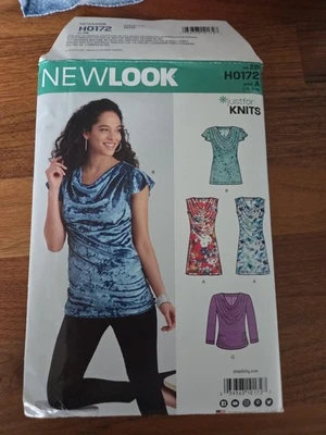 New Look Just For Knits Pattern H0172  Size 6-18 Uncut - Image 1 of 2
