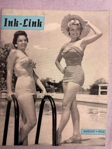 Lot of 5 Issues of INK-LINK Magazine, 1954 1955 Insurance Company Newsletter - Picture 1 of 4