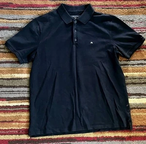 Camisa Polo Rag Bone Para Hombre Grande Negra Clásica Informal - Imagen 1 de 11