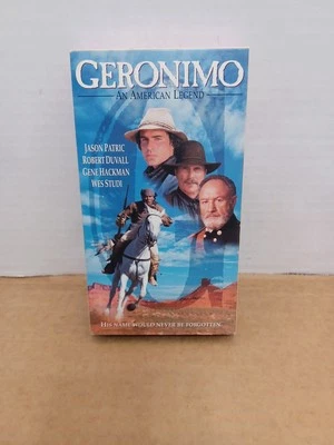 Geronimo: An American Legend VHS Tape 1994 Western Drama Robert Duvall - Image 1 of 4