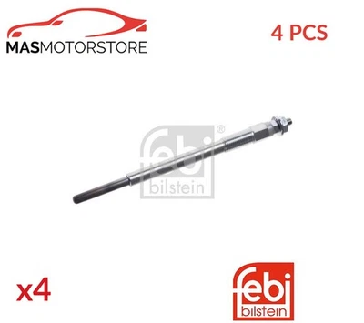 ENGINE GLOW PLUGS FEBI BILSTEIN 176184 4PCS P NEW OE REPLACEMENT - Image 1 of 4