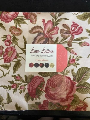 Love Letters By Laundry Basket Quilts For Moda Rare OOP Layer Cake 42 - 10 X 10 - Image 1 of 3