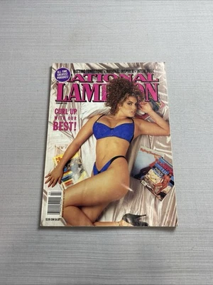 National Lampoon Magazine ~ February 1992 ~ Carrie Fisher - Image 1 of 4