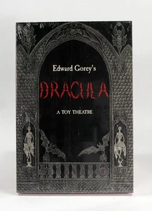 Edward Gorey's Dracula A Toy Theatre - 3 Act Drama Foldup - Sealed - 3rd Edition - Picture 1 of 7