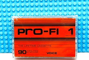 PRO FI 1  VOICE 90  BLANK CASSETTE TAPE (1) (SEALED) - Picture 1 of 3