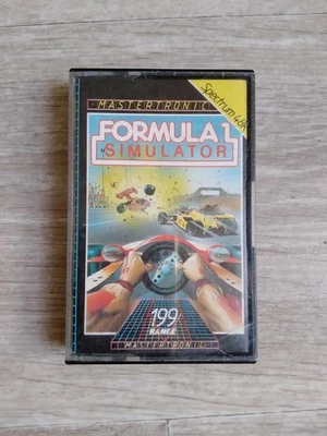 sinclair zx spectrum formula simulator 1 en boite complet etat tbe cassette - Photo 1/4