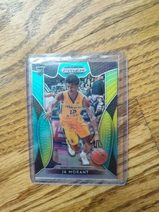 2019-20 Panini /249 Prizm Draft Picks Ja Morant Green Yellow RC #65 - Picture 1 of 2