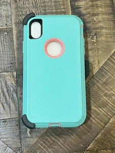 For Apple iPhone XR Shockproof Hard Rugged Case Cover Belt Clip Screen Protector - Picture 1 of 5