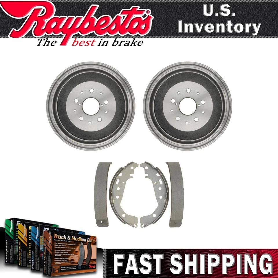 Kit trasero Raybestos tambores de freno y zapatas de freno para Toyota Yaris 2014 Foto 1 de 4