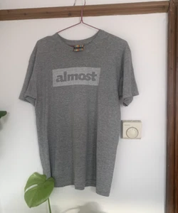 90er Y2K VINTAGE FAST SKATEBOARDING GRAU T-SHIRT / GRÖSSE MEDIUM / STREETWEAR - Bild 1 von 11