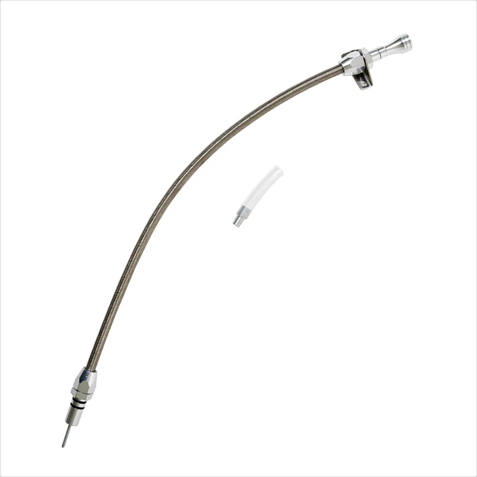 Varilla de medición de transmisión flexible con montaje en firewall GM Chevy 700r4 / 4L60E 29" Foto 1 de 1