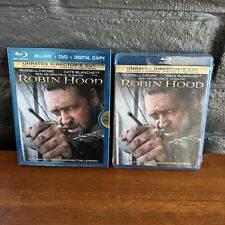 Robin Hood (Blu-ray Disc, 2010) New & Sealed NO DIGITAL CODES with Slipcover