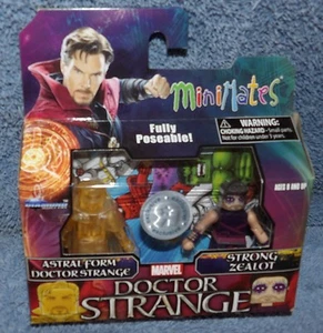 MINIMATES MARVEL DR STRANGE FORMA ASTRAL DR. JUEGO DE ZELOTES EXTRAÑOS Y FUERTES TRU - Imagen 1 de 6