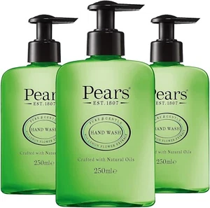 Pears Pure & Gentle Moisturising Hand Wash with Lemon Flower Extract 250ml -3Pcs - Picture 1 of 2