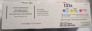 HP 131A Original Toner Cartridge Standard Capacity Yellow For HP LaserJet Pro N - Afbeelding 1 van 3