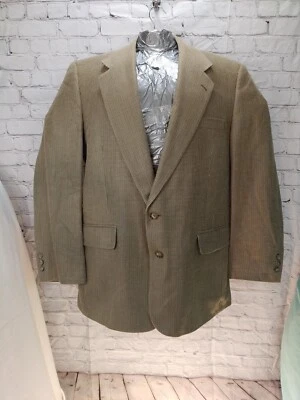 Chaqueta Blazer Deportiva Jeffrey Banks DE COLECCIÓN Para Hombre Talla 44R Marrón/Taupe Foto 1 de 4