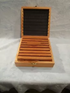 Parallel, 9 Pair Set, 1/4", with Wood Box - Picture 1 of 6