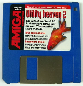 AMIGA COMPUTING MAGAZIN 89 COVER DISK 2 AUG 95 - UTILITY HEAVEN 2 - Bild 1 von 2