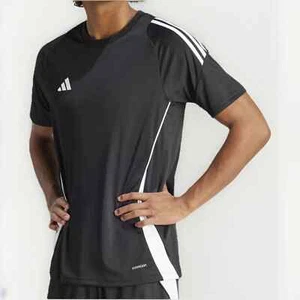 Adidas Men's Tiro 23 Competition Jersey Black Size Large Slim Fit Short Sleeve - Picture 1 of 4