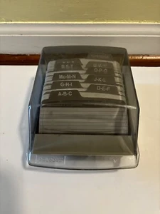 Rolodex Petite Address Telephone File Tabbed Alphabet Cards S 310 C - Picture 1 of 8