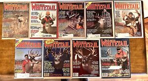 North American Whitetail Magazine Vintage 1980s 1990s Lot Of 9 Hole In The Horn