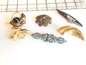 Vintage Seletion Of 6 Brooches - Picture 1 of 4