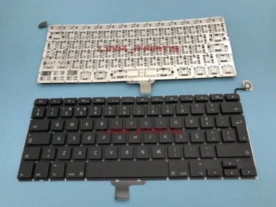 Portuguese Keyboard For Apple Macbook Pro 13" A1278 MC700 MC724 For 2009-2012 - Image 1 of 2