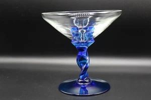 Schale Vintage Glas Kelch - Bild 1 von 7
