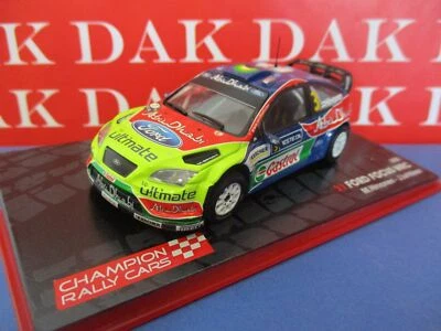 Die cast 1/43 Modellino Auto Ford Focus WRC Rally 1000 Laghi 2008 M. Hirvonen - Immagine 1 di 4
