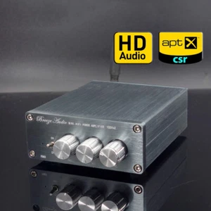 APTX-HD Power Amplifier 100Wx2 TPA3116 NE5532 PCM5102A CSR8675 Bluetooth 5.0 - Picture 1 of 3
