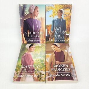 Lot of 4 Harlequin Amish Romance Novels, Modern Paperbacks