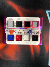 2018 Leaf In The Game Used Fantasy Teams 8's Patch 4/4 Bonds/Piazza/Banks/Rose +