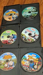 Lot of 6 Thomas The Train dvds do not have  original cases  childrens cartoon - Picture 1 of 4