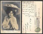 Theatre Actress Photo Postcard - 1906 - Gertie Millar - Hand Tinted 
