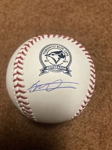 Vlad Guerrero Jr. Autografiado Azulejos 40 Aniversario ROMLB- JSA - Imagen 1 de 1