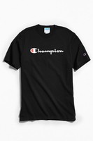 BRAND NEW Champion Script Ink Tee Black
