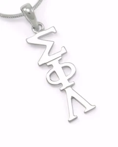Lavanera Sigma Phi Lambda Clásica Hermandad Plata Esterlina / ¡Nuevo!** - Imagen 1 de 1
