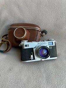 KIEV-4A Film Camera Rangefinder , 35 mm. Lens Jupiter-8M 2/53 Soviet Vintage - Picture 1 of 23