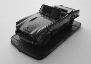 TR4A IRS 1.32 Scale Black or silver Model Car Handmade In Sheffield - Picture 1 of 3