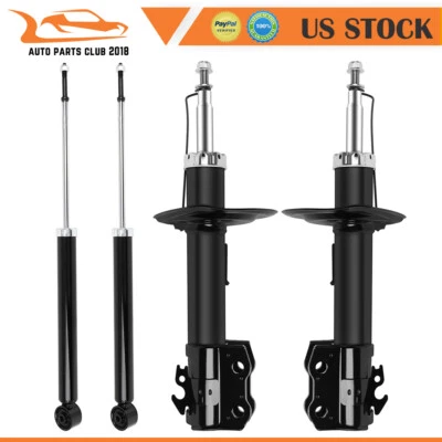 Conjunto completo de 4 apoios de suspensão amortecedores para Toyota Yaris 2006-2015 1.5L L4 - Imagem 1 de 4