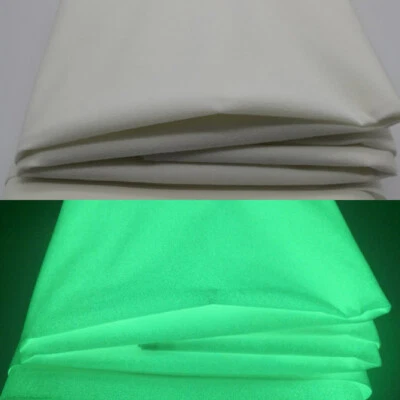 Luminous Fabric Reflective Cotton Cloth Sheet DIY Sewing Quilting Craft Material - Image 1 of 3
